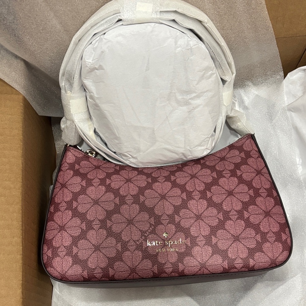 Kate Spade Crossbody Spade Flower Grenache - Picture 4 of 7